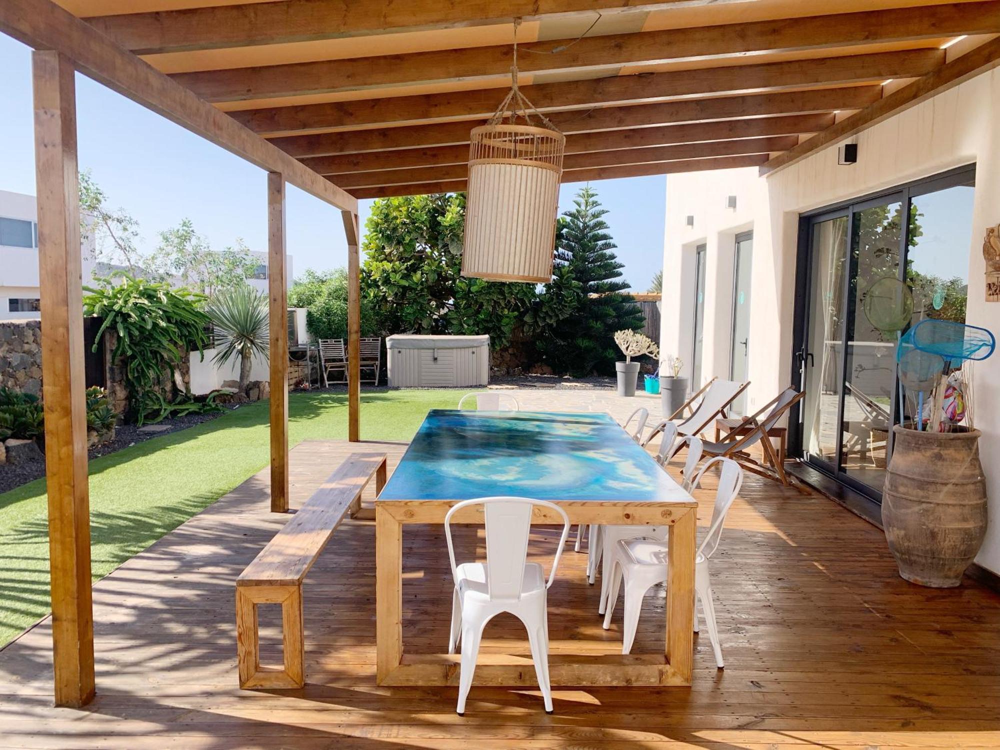 Agua Guesthouse Lajares Villa Con Jacuzzi Εξωτερικό φωτογραφία